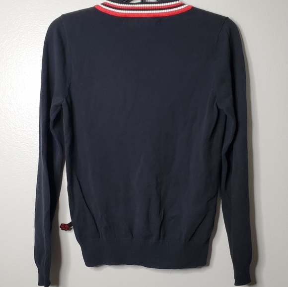 Azona Curiosity Kills The Cat AO2 Varsity Sweater - Picture 2 of 4